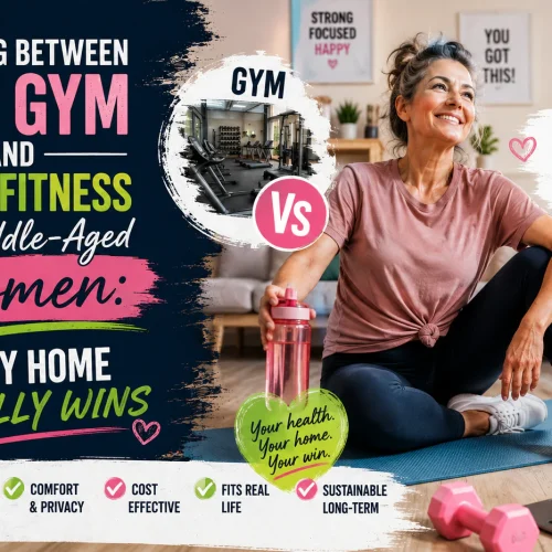 Gym vs. Home Fitness for Women Over 40: Why Home Usually Wins