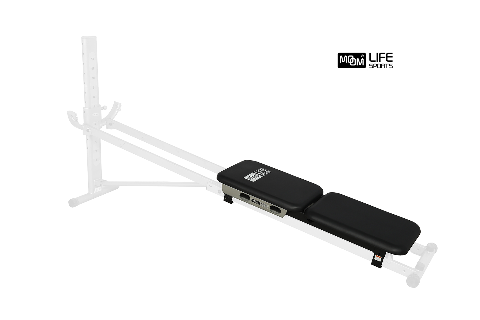 MOMO PRO sliding bench installed on a Total Gym FIT