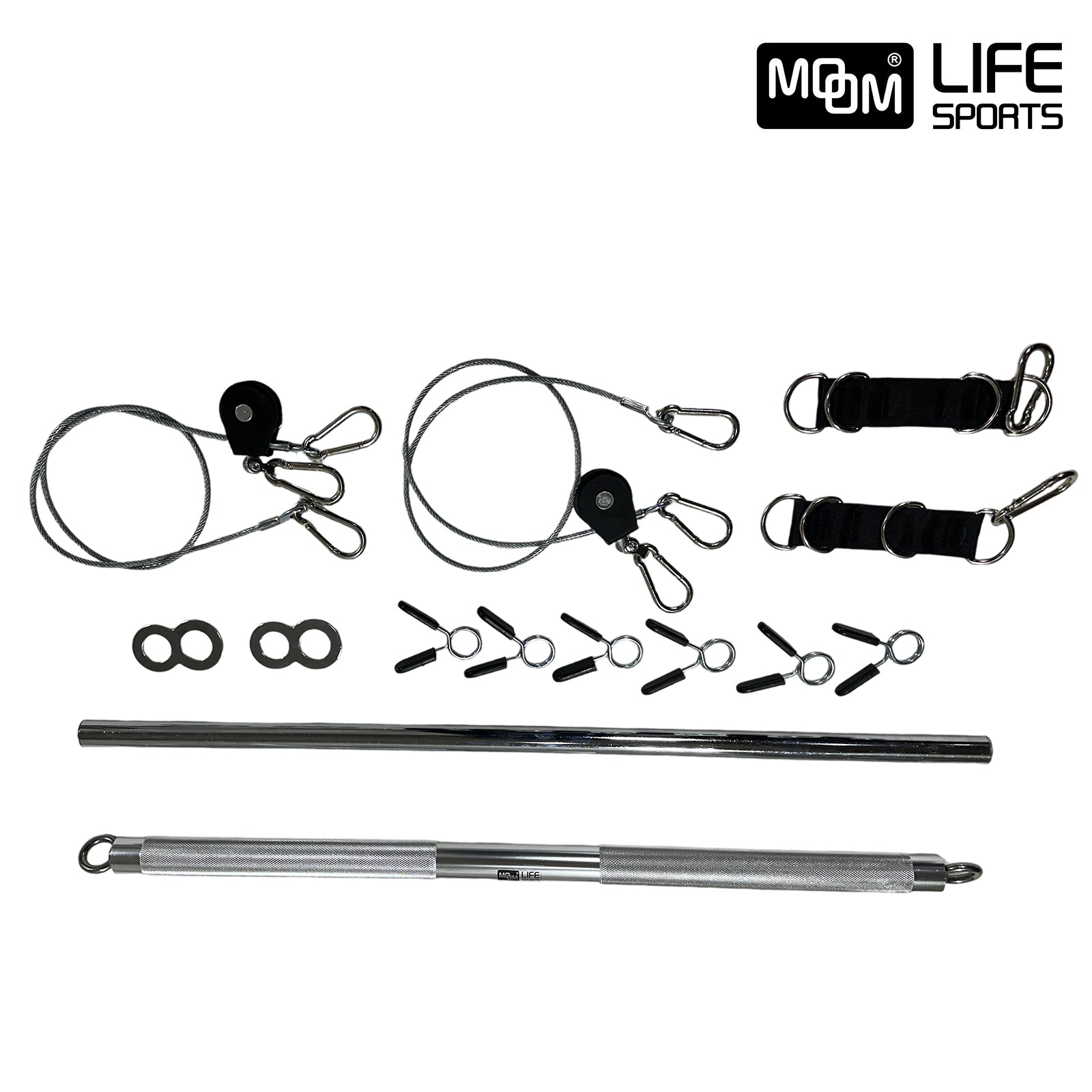 Aluminum alloy press bar and pulley detail