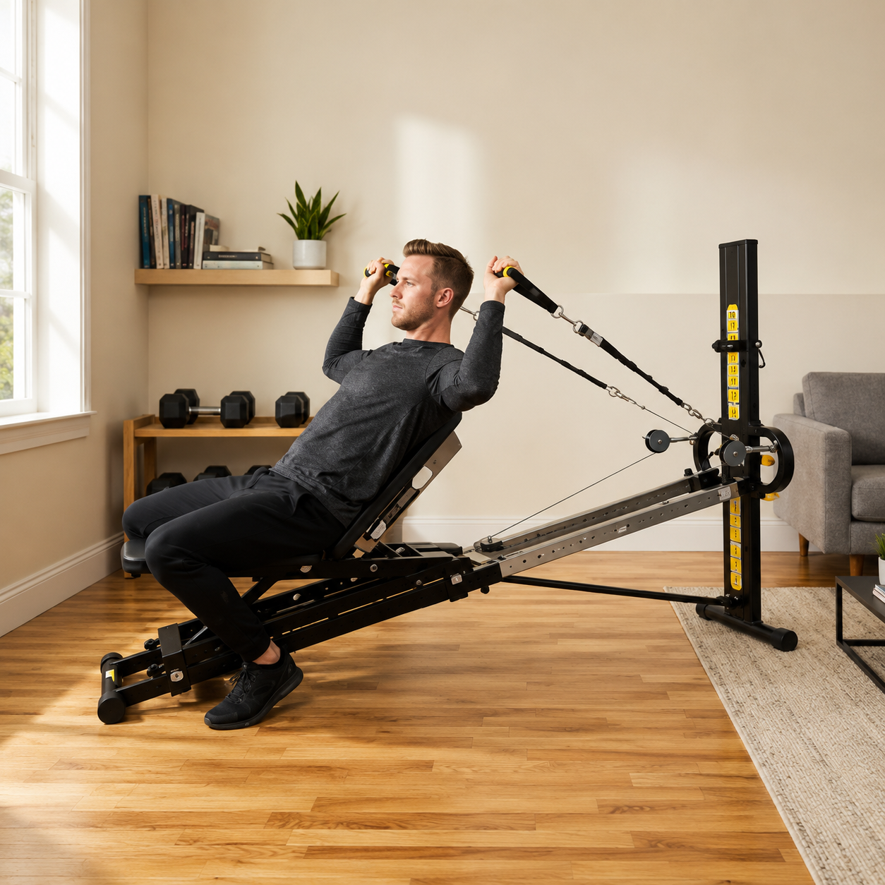Lower body training on the MOMO