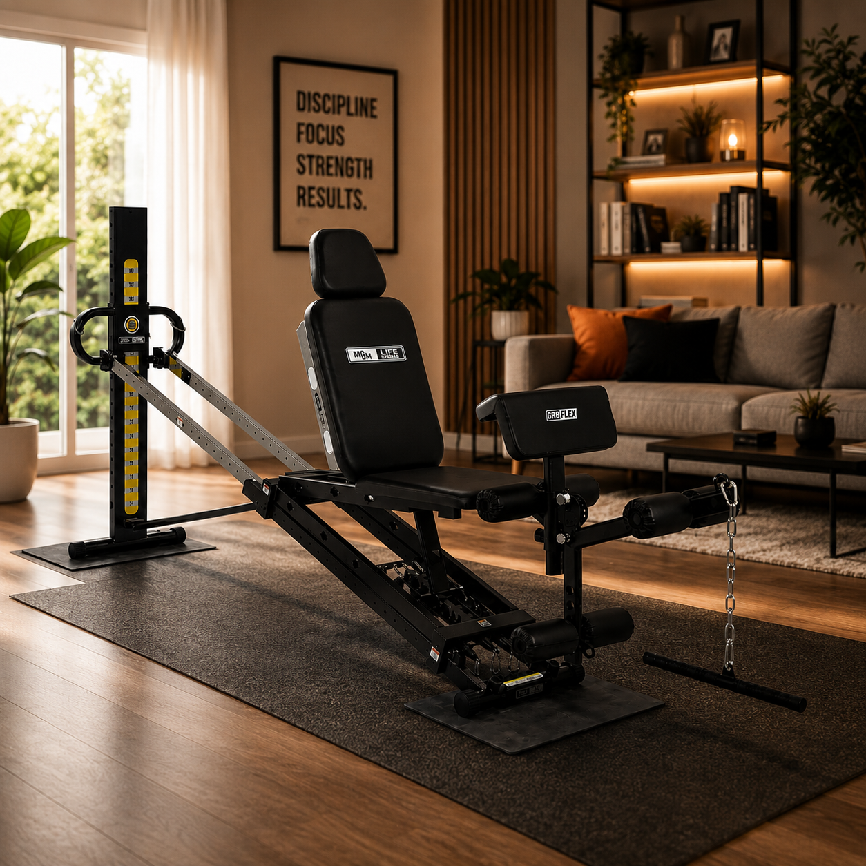 MOMO PRO in a home living room