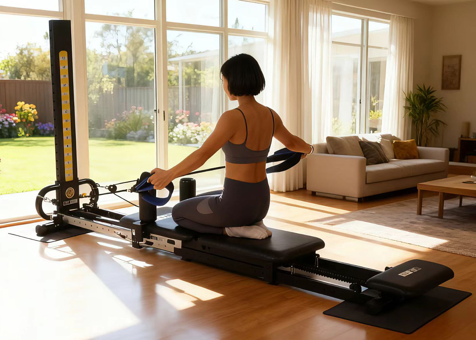 Flat-lay Pilates on the MOMO Core